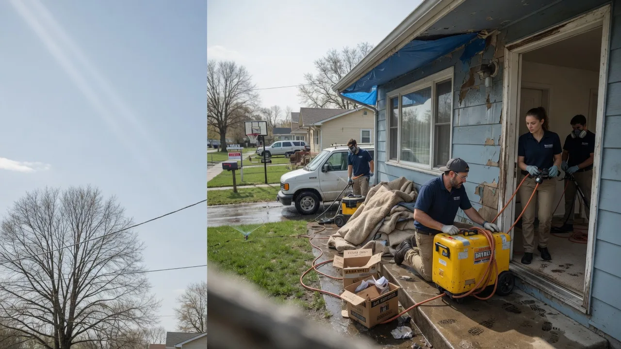 Basement Flood Cleanup in Rochester, KY near me